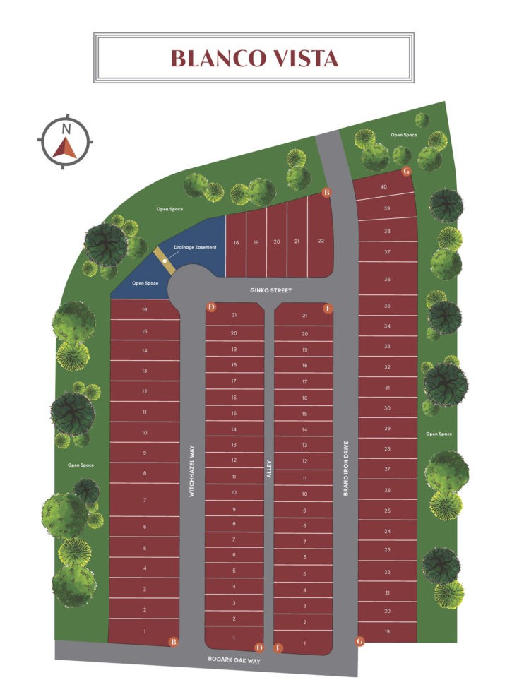 Blanco Vista site plan