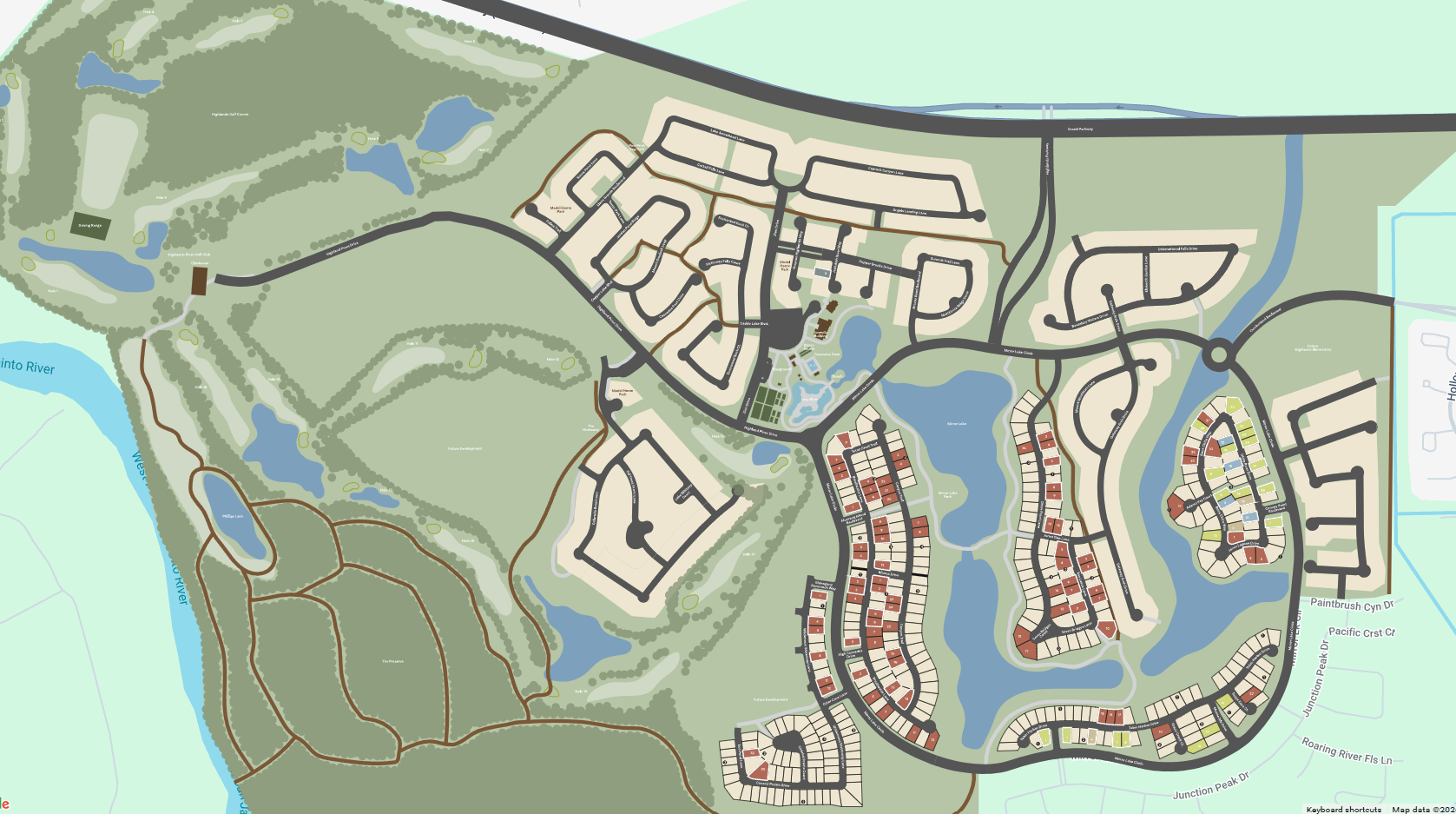 The Highlands 65 site plan