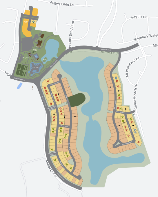 The Highlands 75 site plan