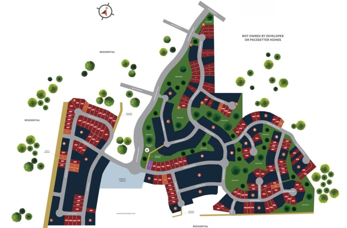 ORCHARD RIDGE site plan