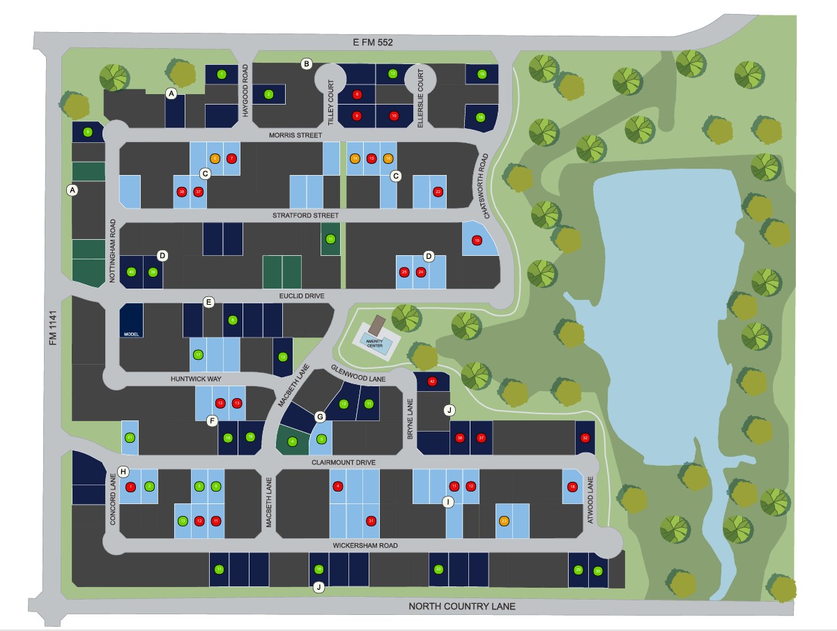 NELSON LAKE site plan