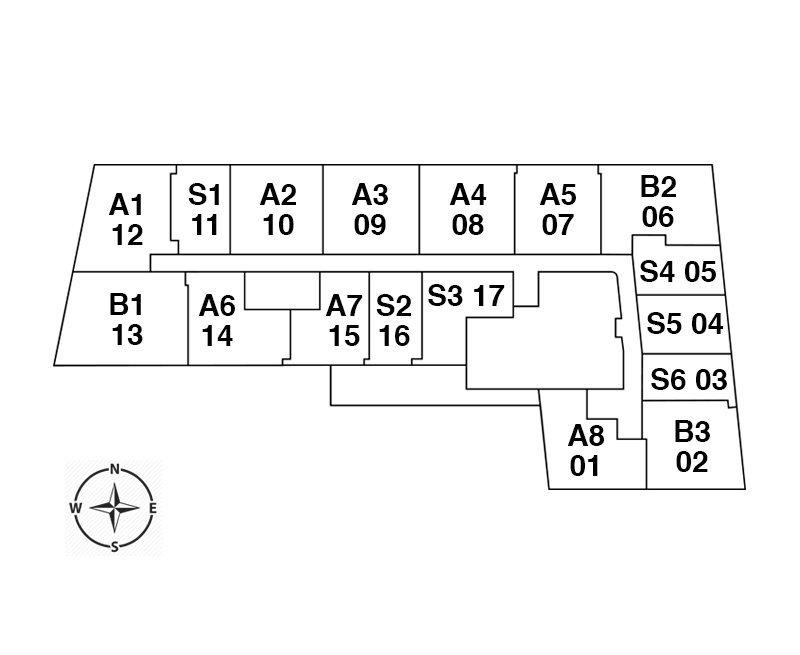 Hub Miami Residences site plan