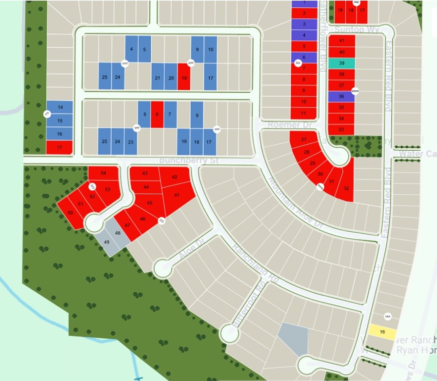 Wildflower Ranch site plan