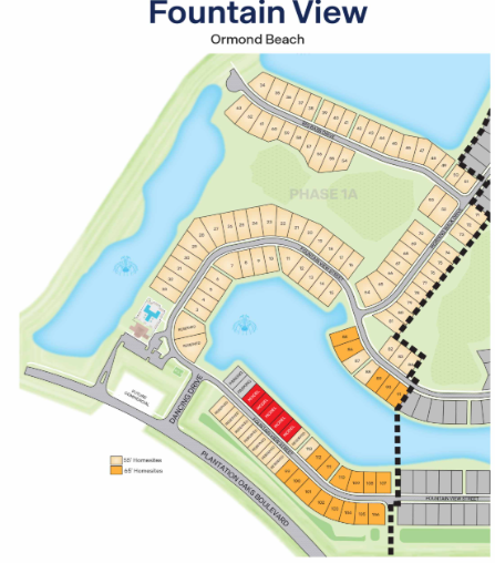Fountain View site plan