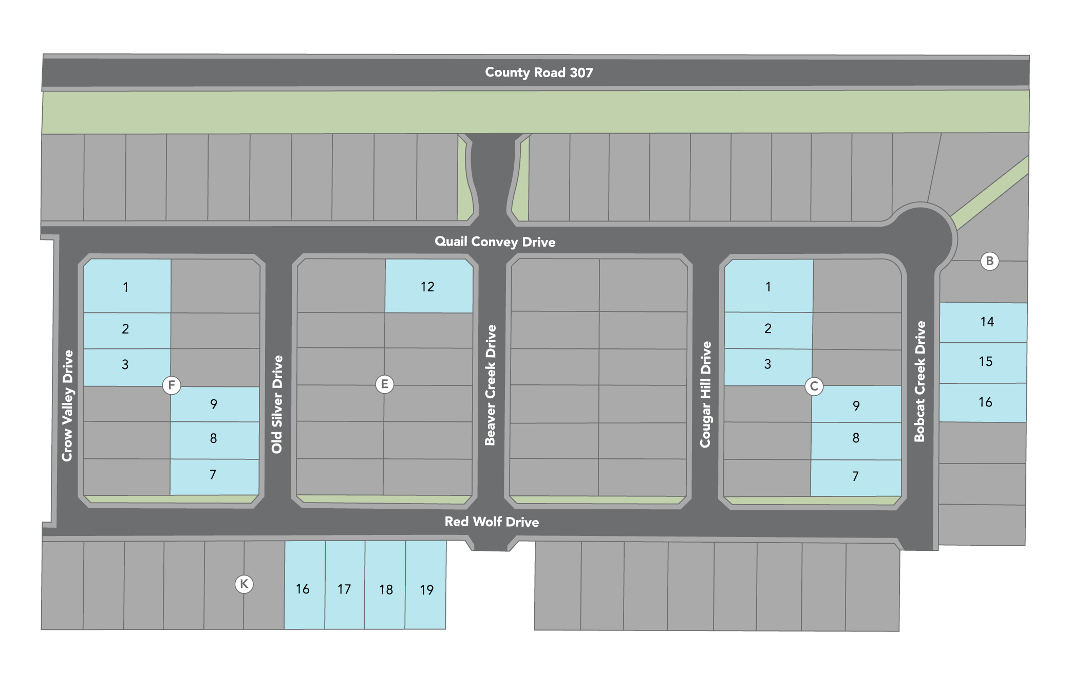 Hunters Glen site plan