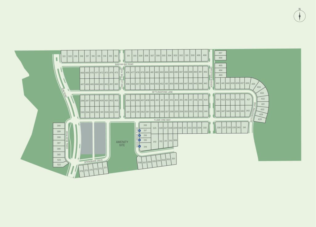 Bridgewalk site plan