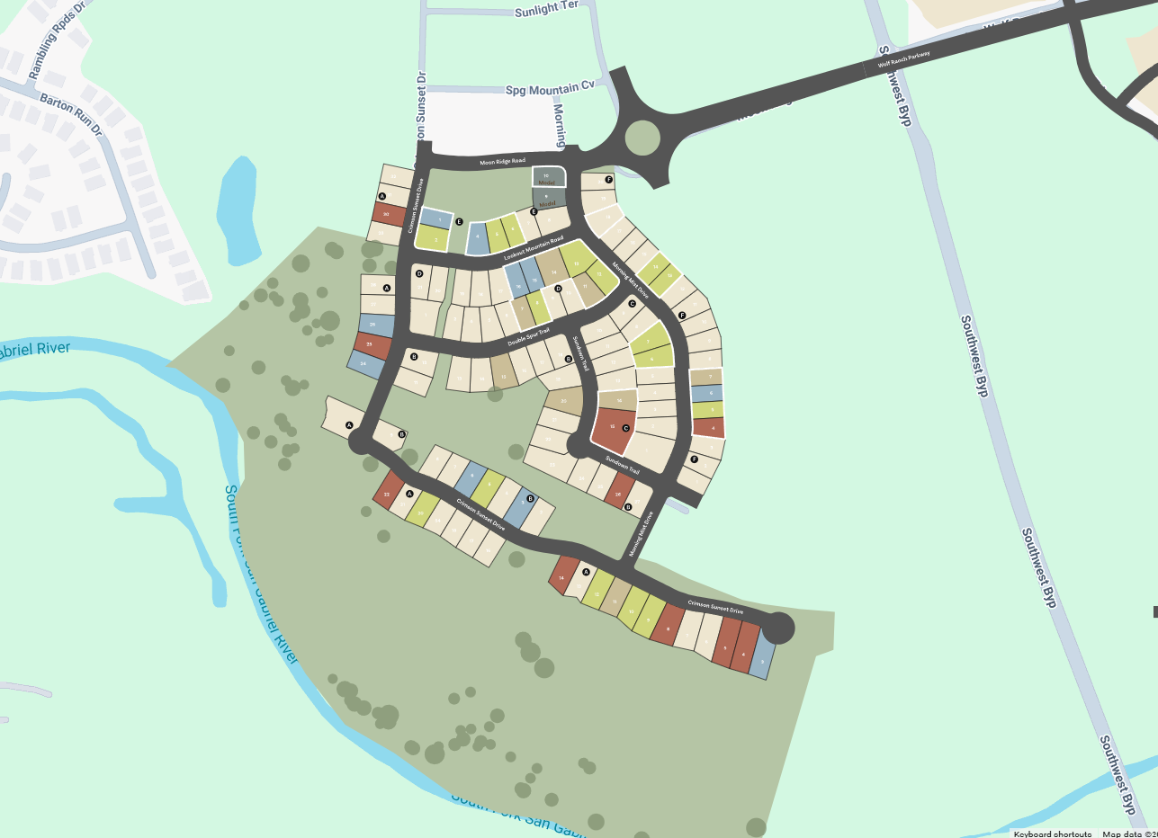 Wolf Ranch site plan