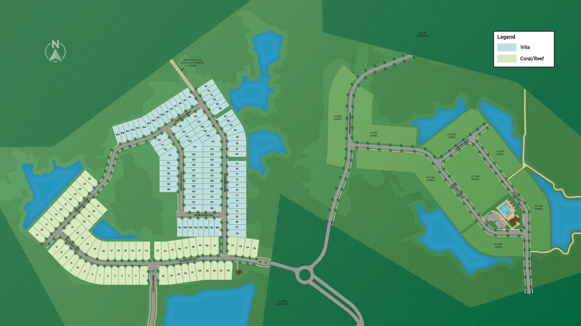 Retreat at Town Center site plan