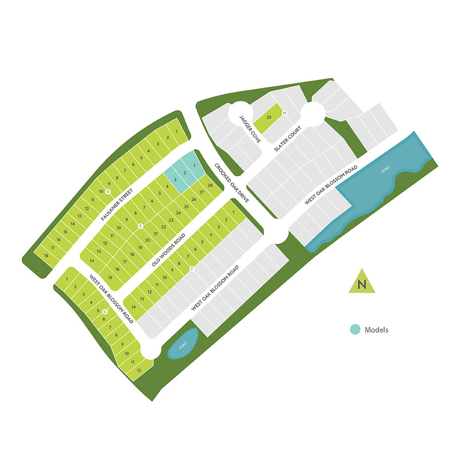 Park Collection at Lariat site plan