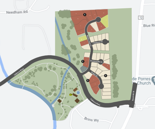 Caliterra - 100' site plan