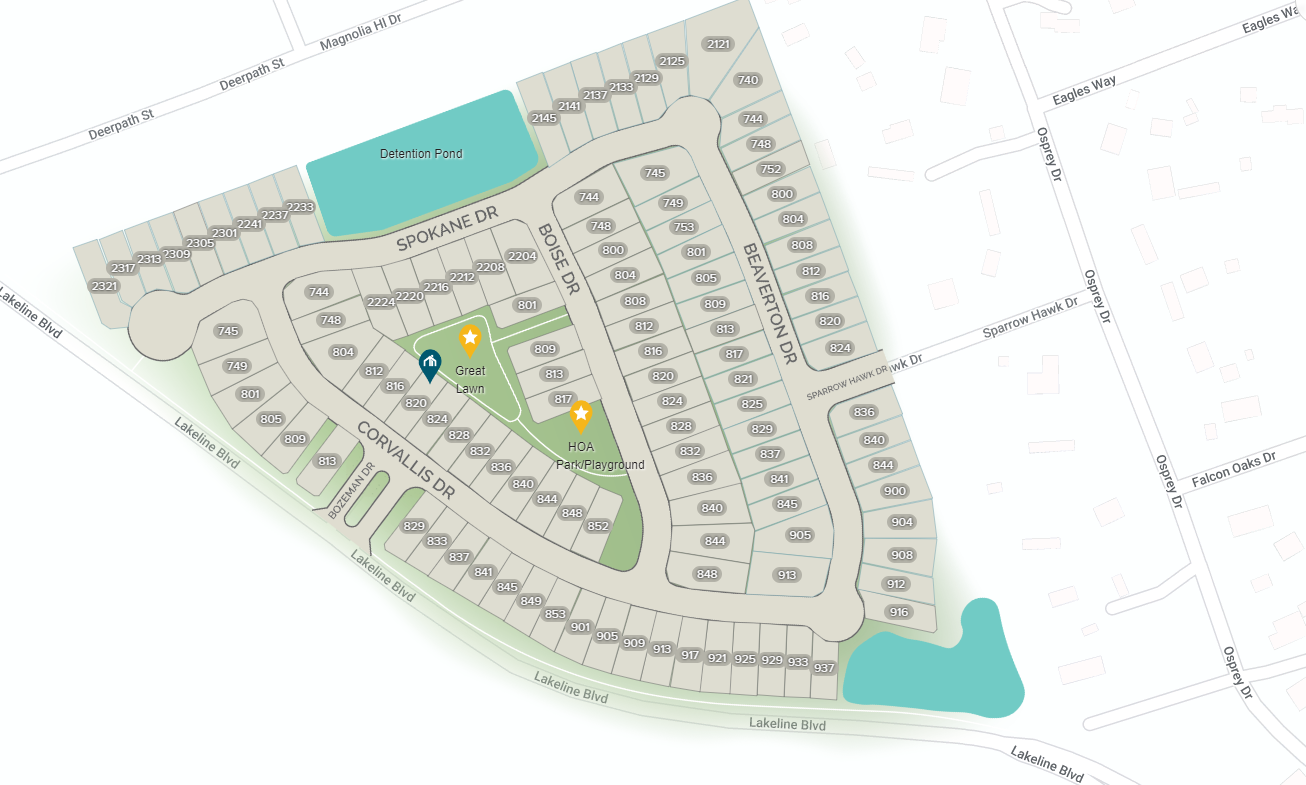 Cedar Brook site plan