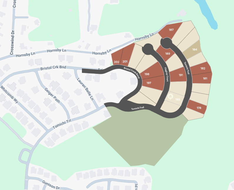 Las Brisas Estates site plan