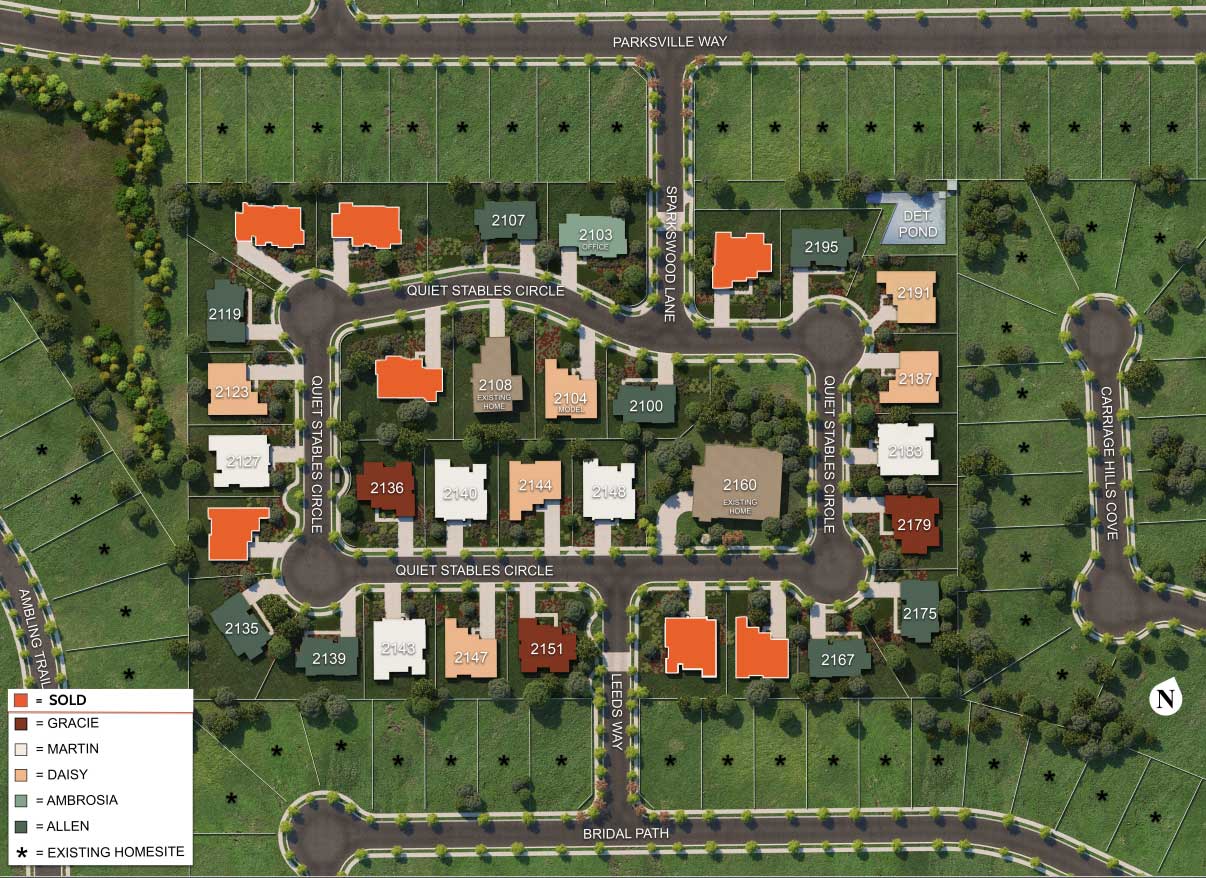 Tanner Ranch in Cedar Park site plan
