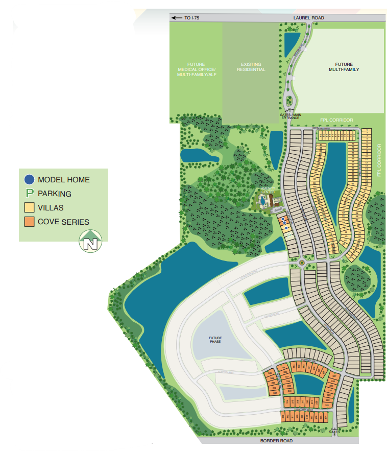 VISTERA OF VENICE site plan