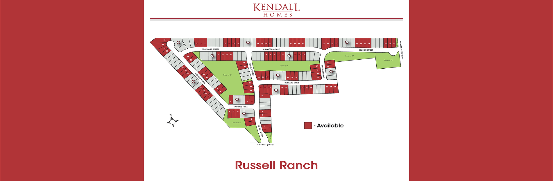 Russell Ranch site plan