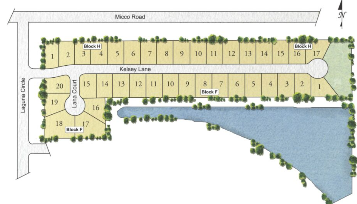 Lakes At St Sebastian site plan