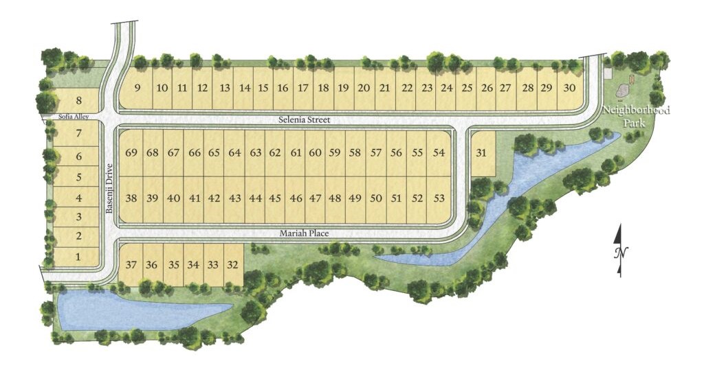 Eden Hills site plan