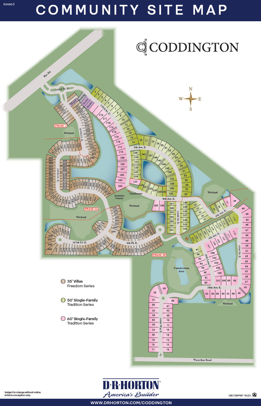 Coddington site plan