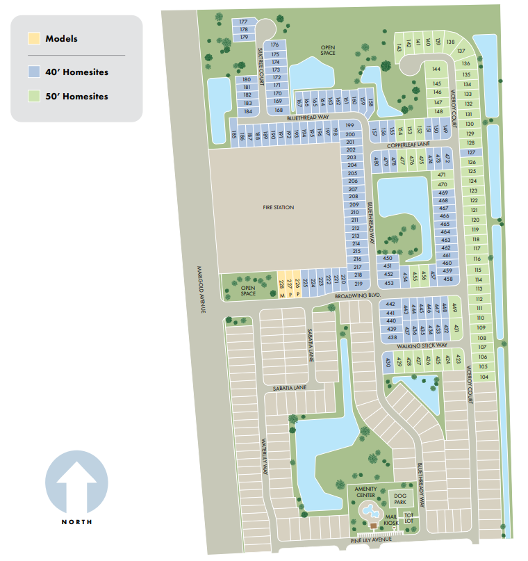 Lake Deer Estates site plan