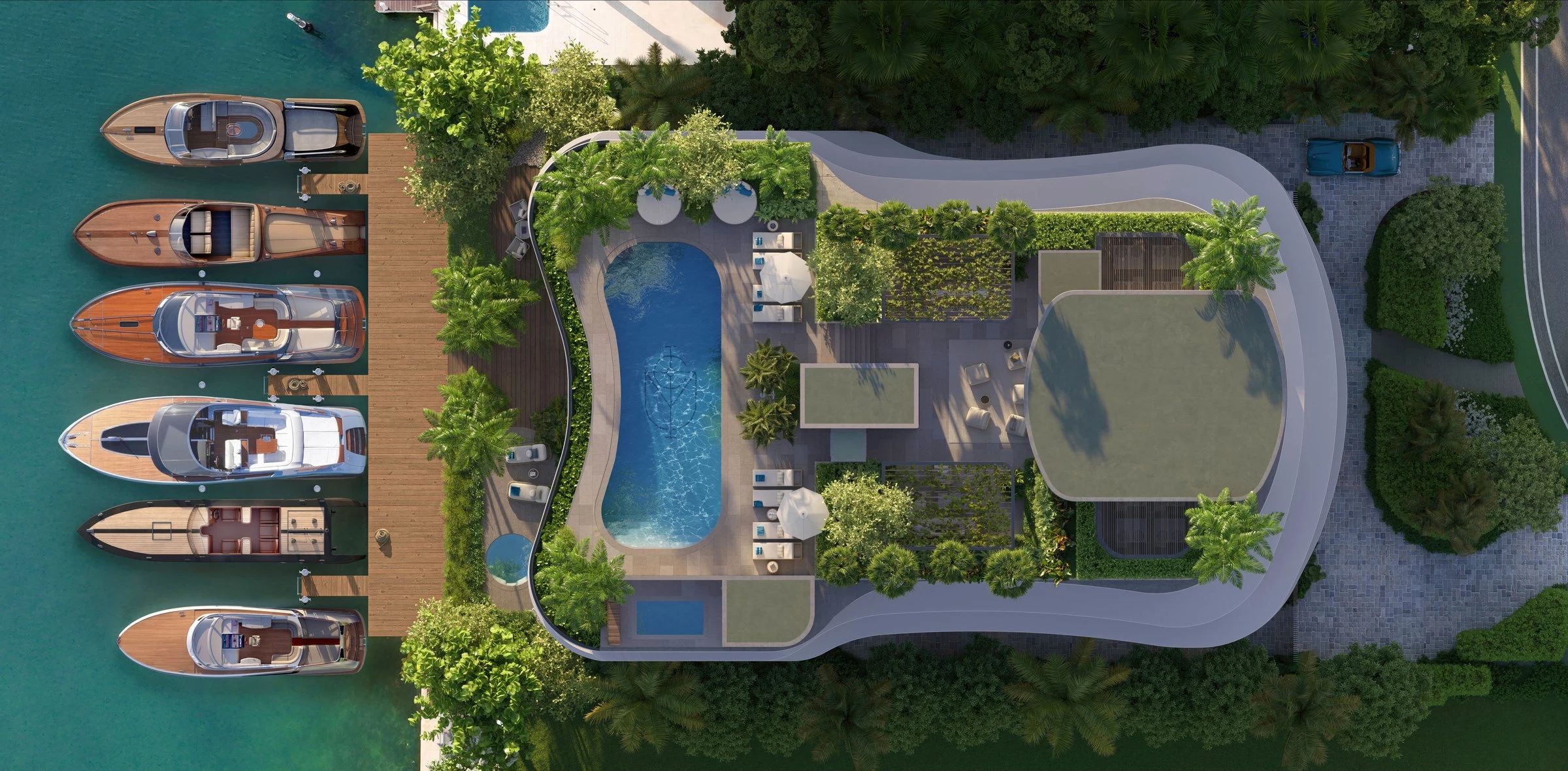 Indian Creek Residences & yacht Club site plan