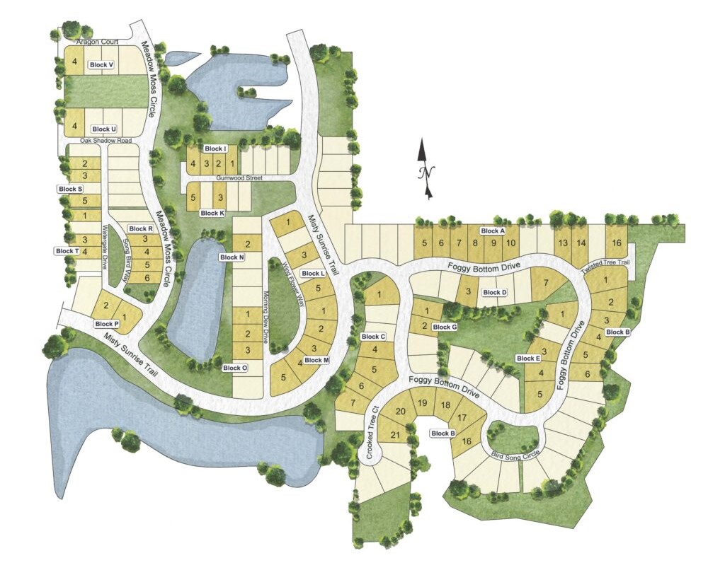 Yellow River Ranch site plan
