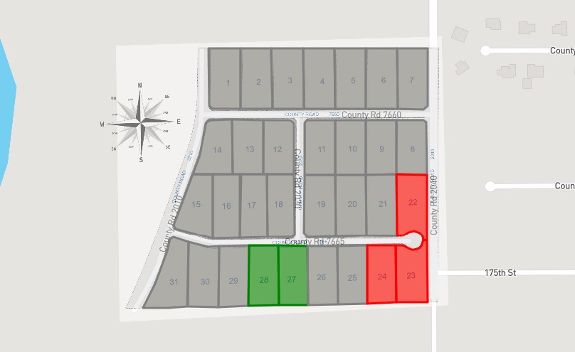 Park Hill Estates site plan