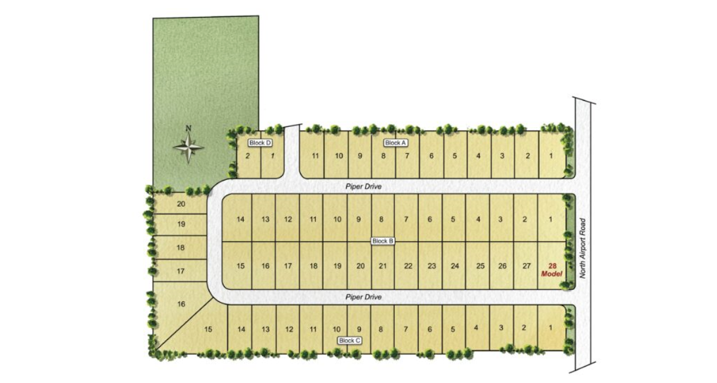 Airway Oaks site plan