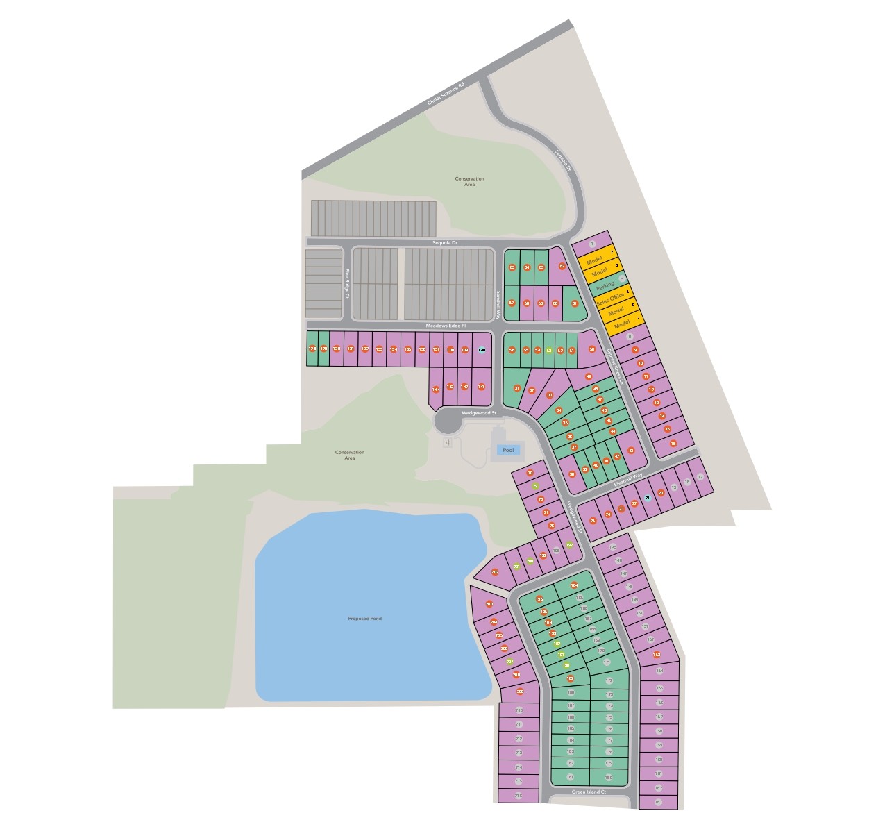 Reserve at Forest Lake II site plan