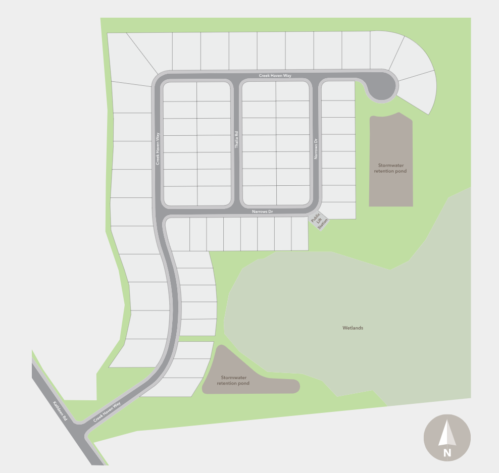 Ross Creek site plan