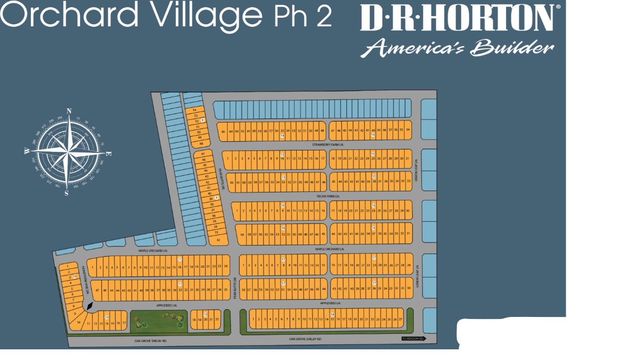 Orchard Village site plan