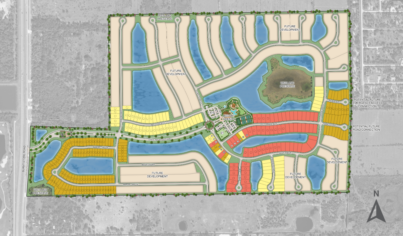 Esplanade at Starling site plan