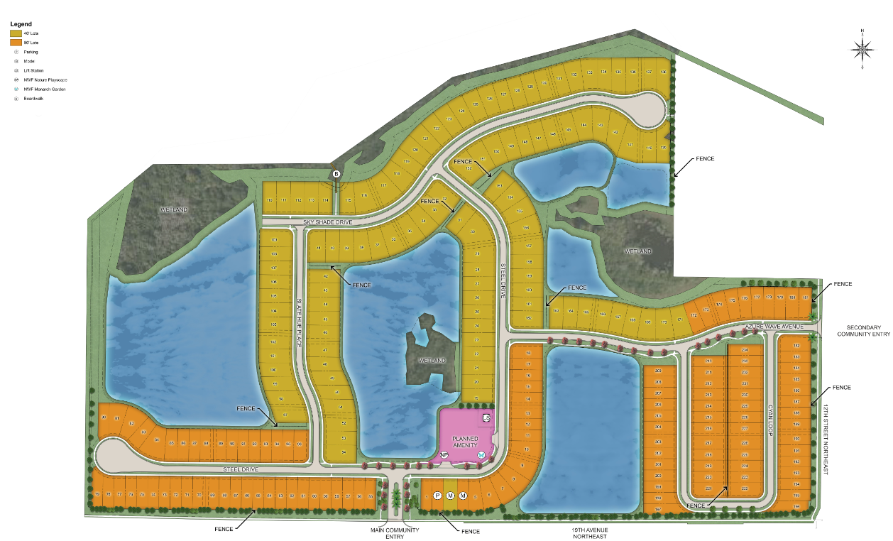 Indigo Creek site plan
