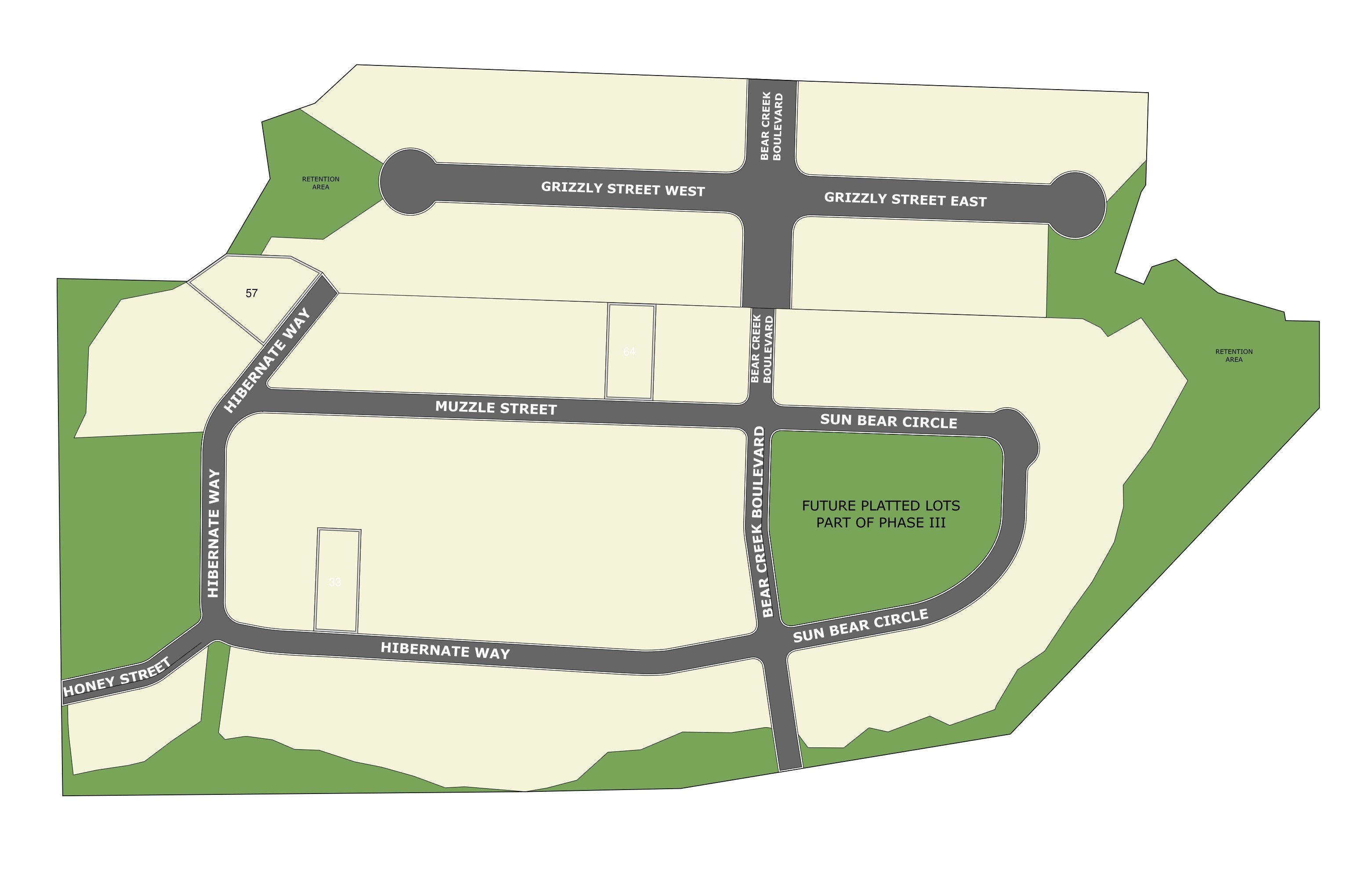 Bear Creek site plan