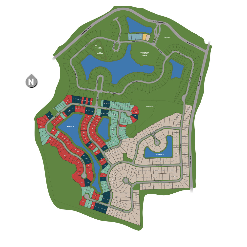 Reverie at Trailmark site plan