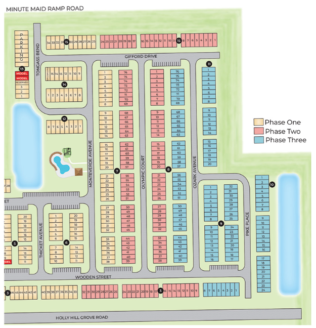 Brentwood site plan