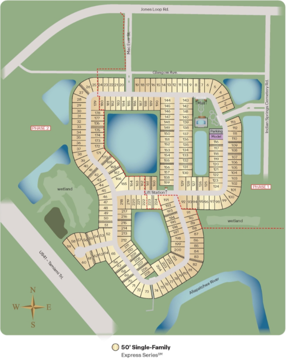 Seagrass site plan