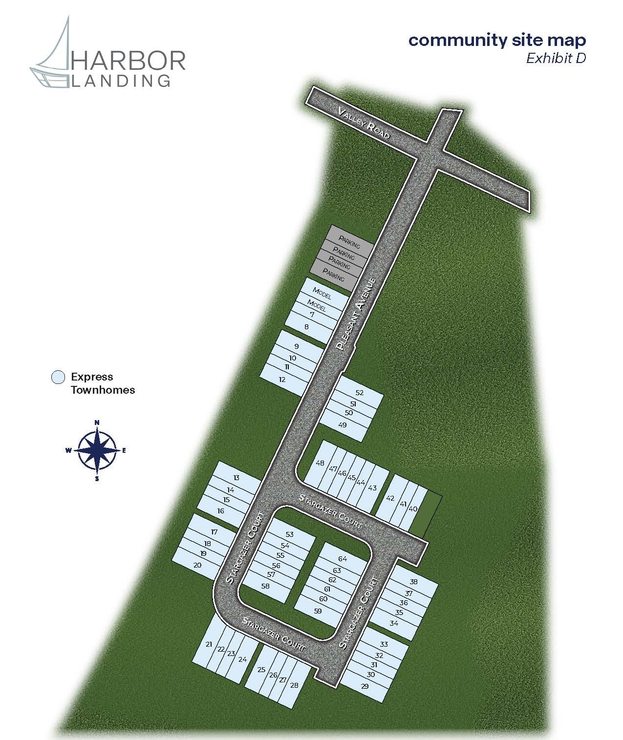 Harbor Landing site plan