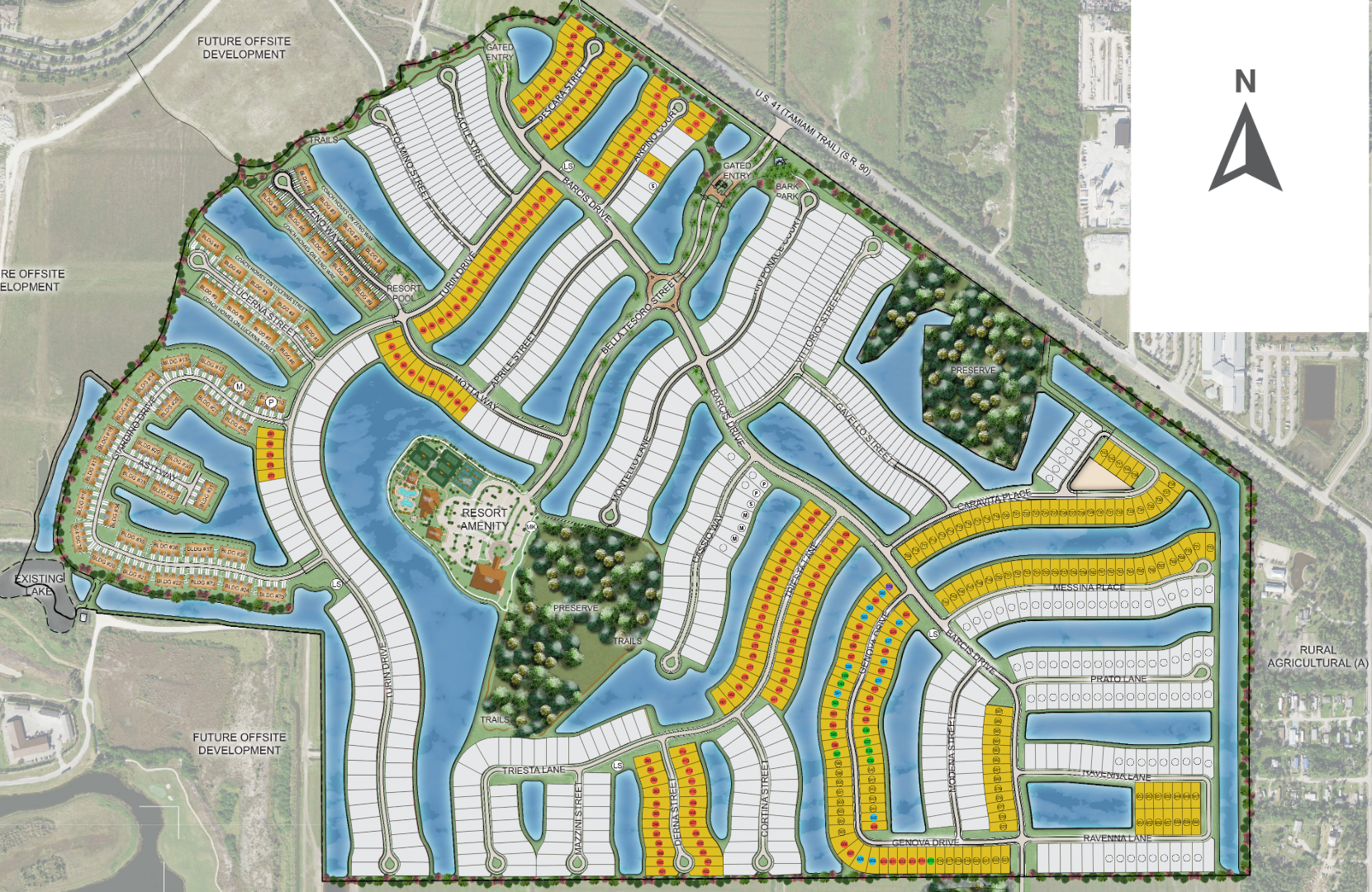 Esplanade by the Islands site plan