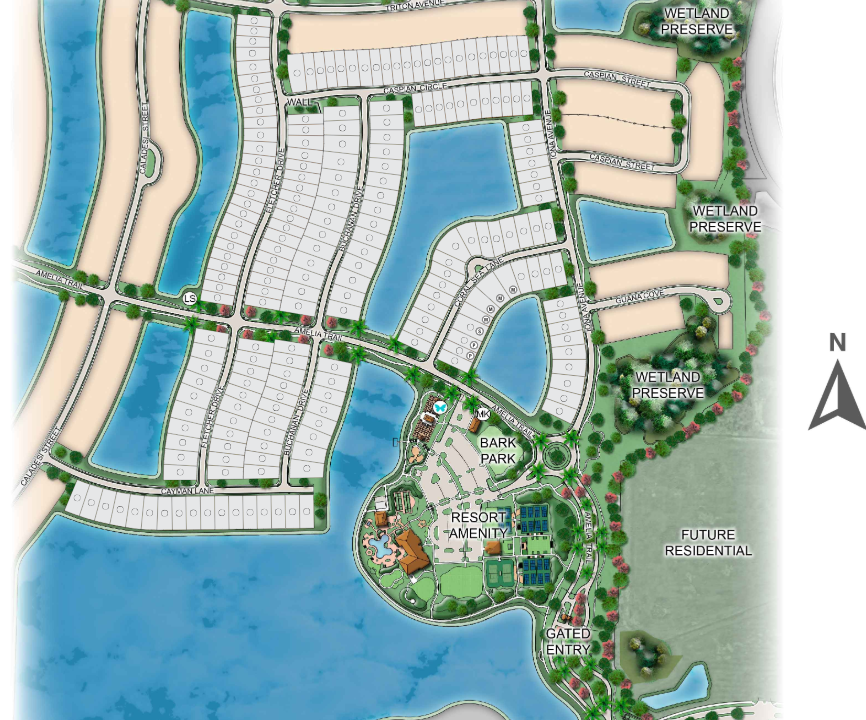 Esplanade at Coasterra site plan