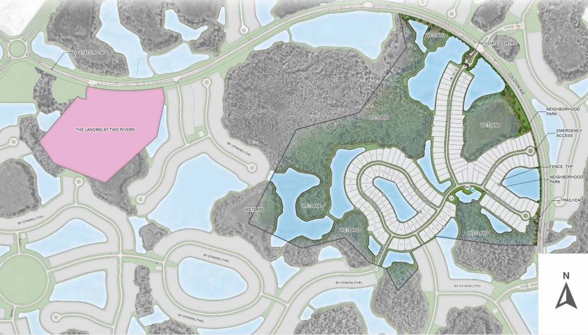 Hammock at Two Rivers site plan