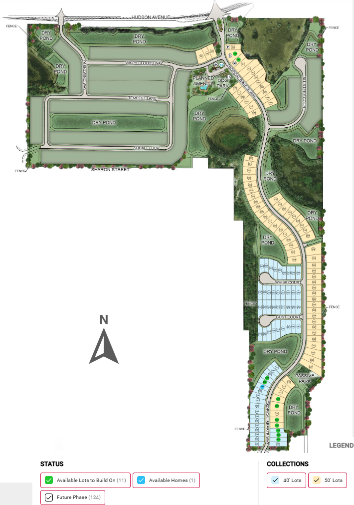 Palm Wind site plan
