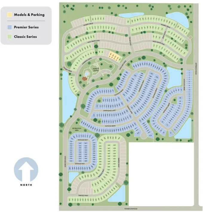 Benton Hills site plan