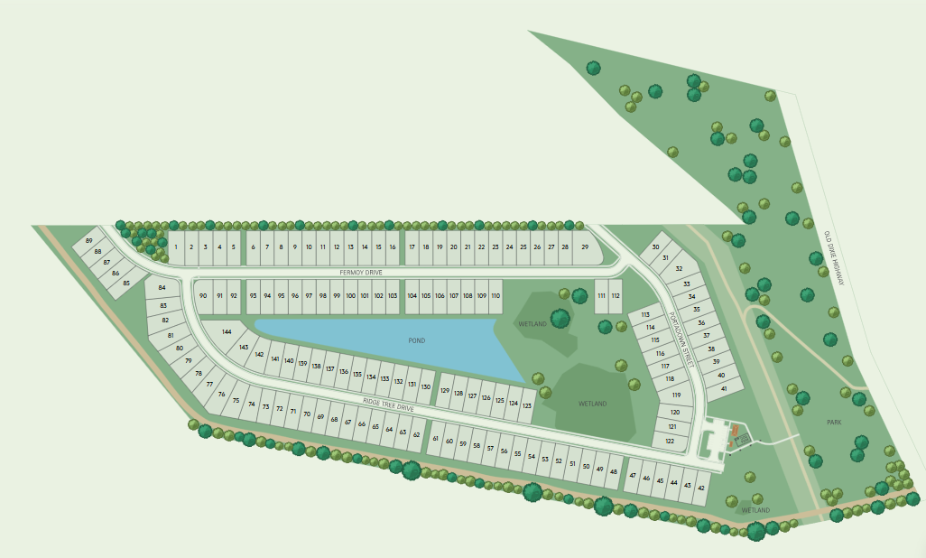 Waterstone at Halifax Plantation site plan