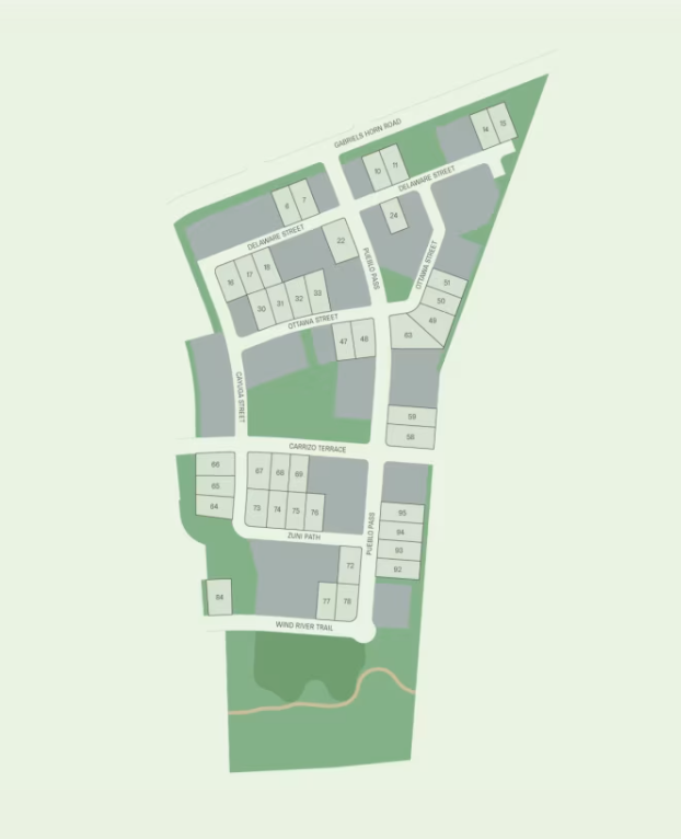 Bluffview Reserve site plan