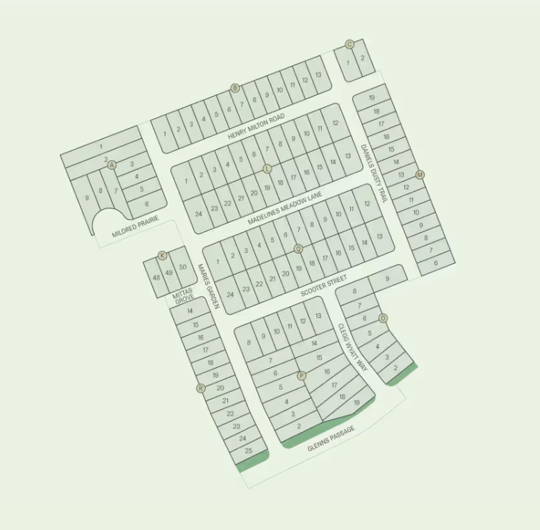 Patterson Ranch site plan