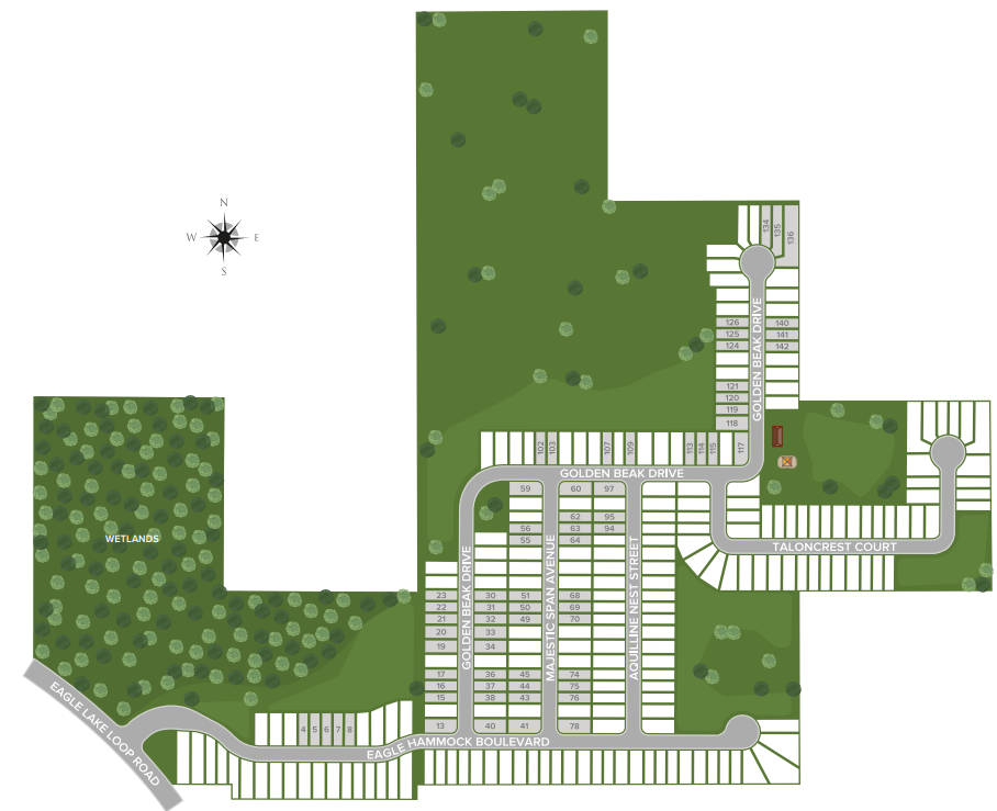 Eagle Hammock site plan