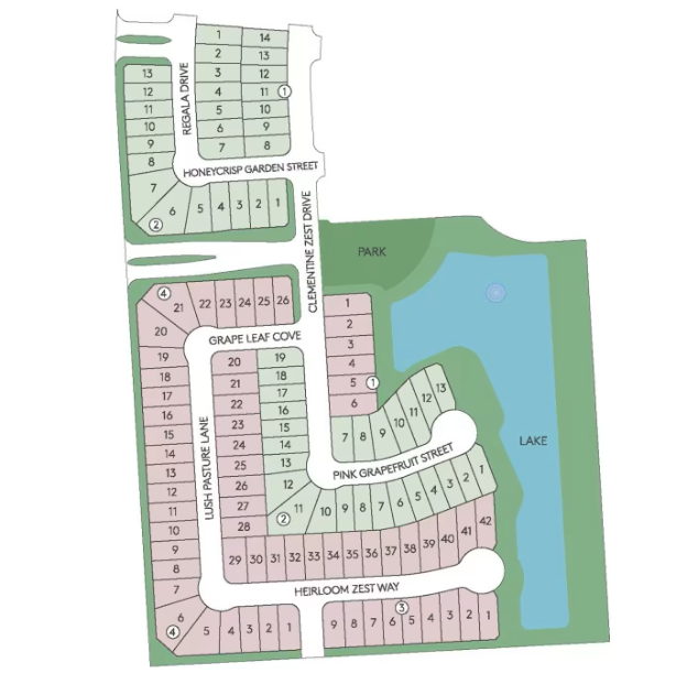 Valencia site plan