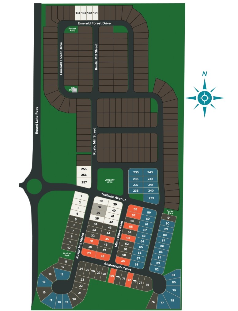 Trailside site plan