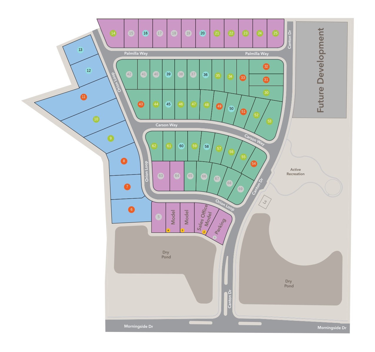 Silver Lake Estates I site plan