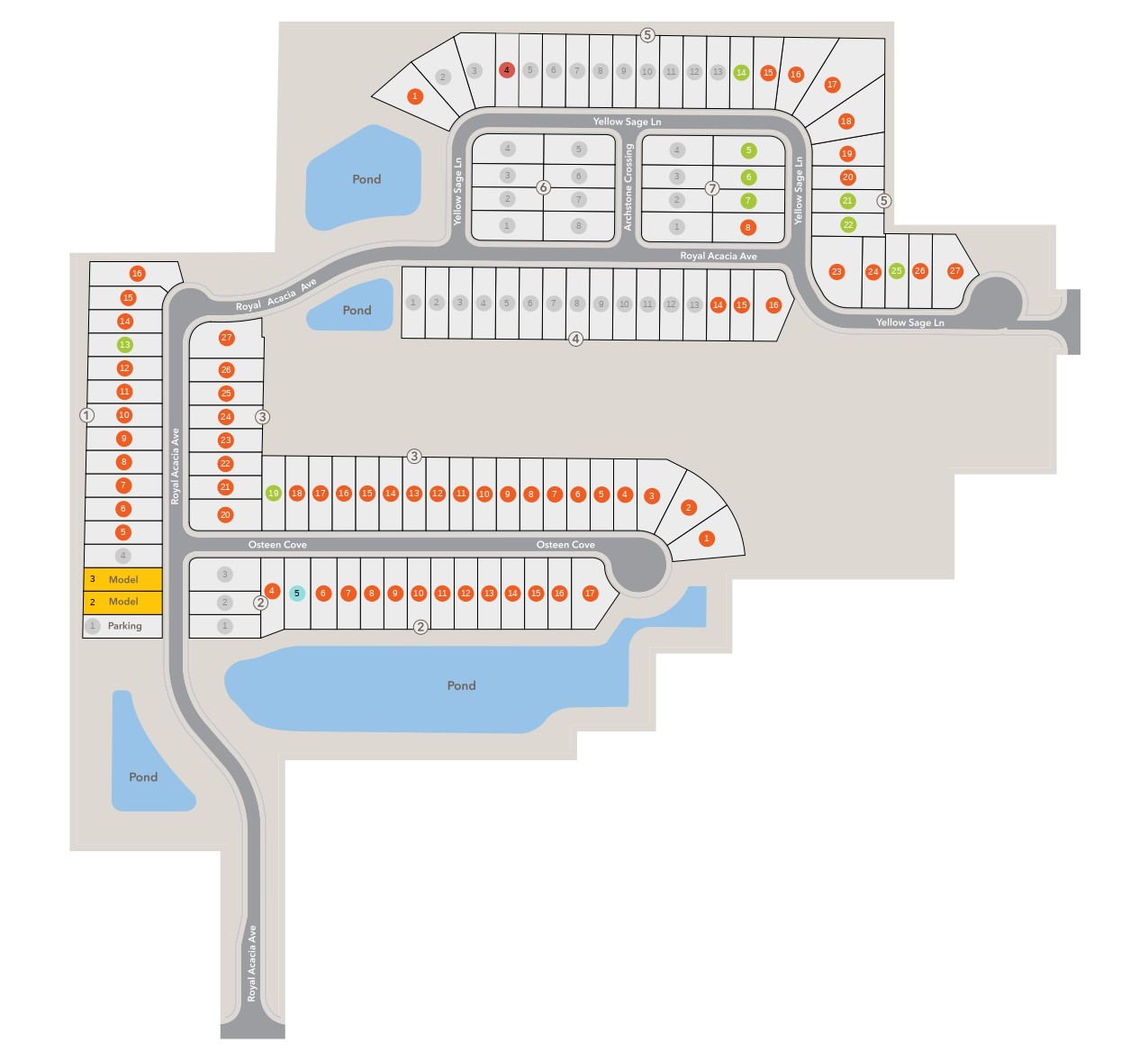 Heron Glen site plan